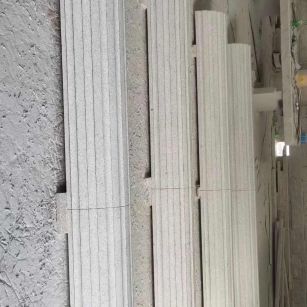 铜陵 花岗岩厂家带你看白麻花岗岩门楼大柱柱皮