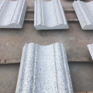 铜陵 白麻花岗岩光面别墅线条