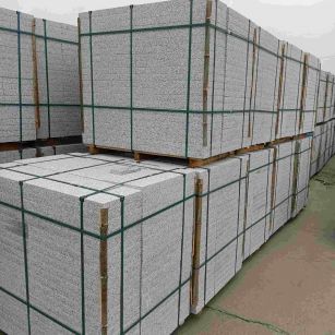 铜陵 白麻花岗岩石材荔枝面地铺石（300*600*50）