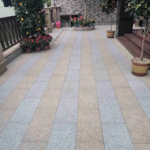 铜陵 黄金麻白麻荔枝面庭院铺装展示