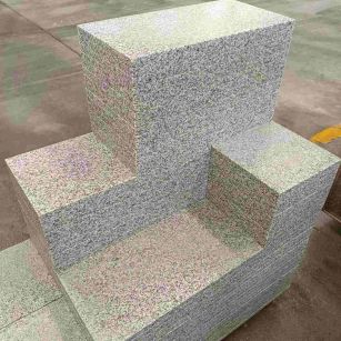 铜陵 白麻花岗岩荔枝面地铺石