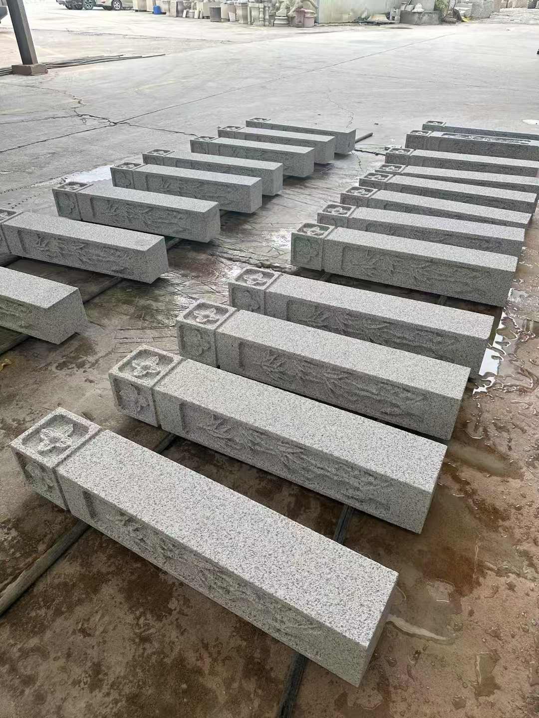 铜陵 白麻方柱雕花防水