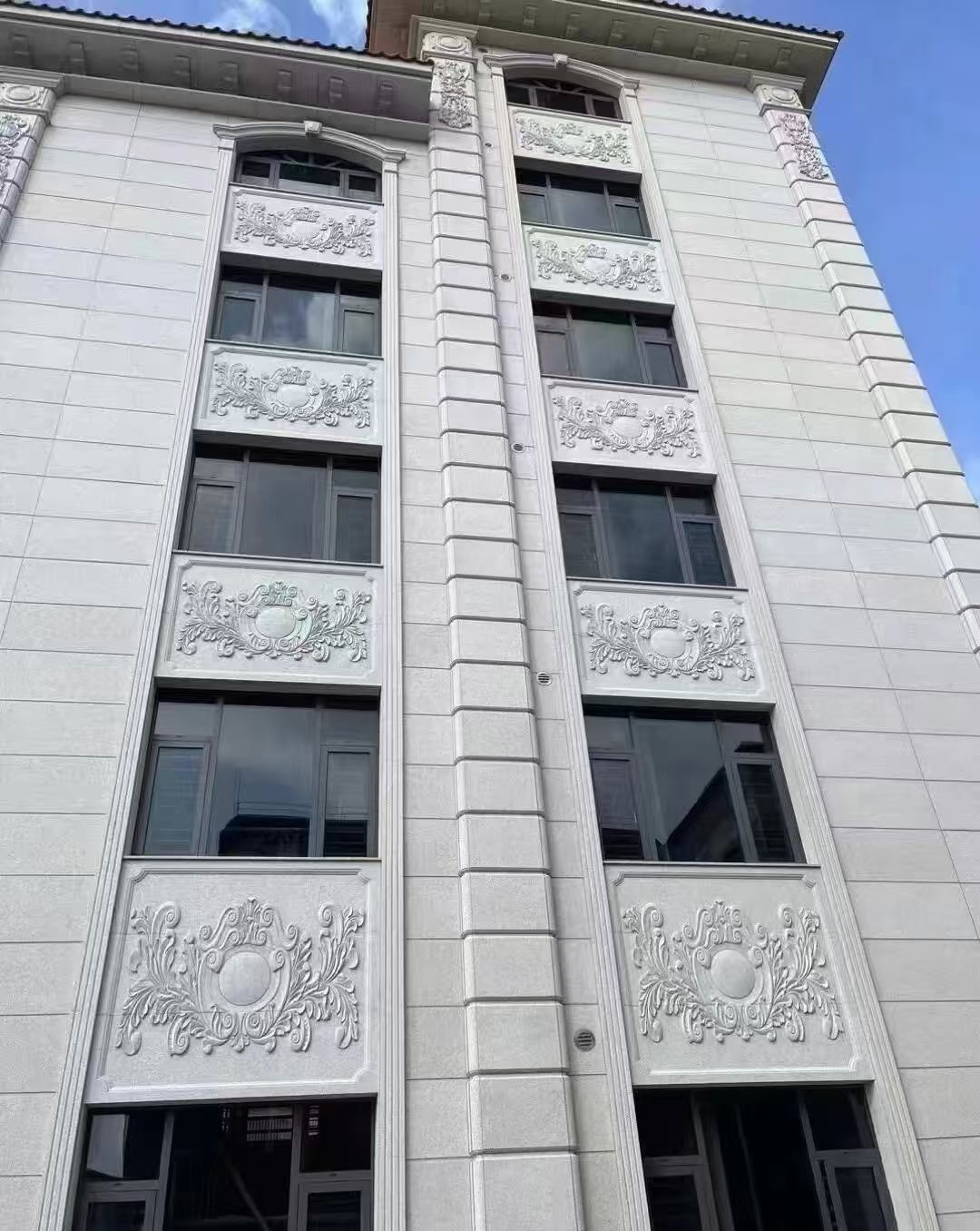 铜陵 白麻荔枝面花岗岩别墅外墙干挂