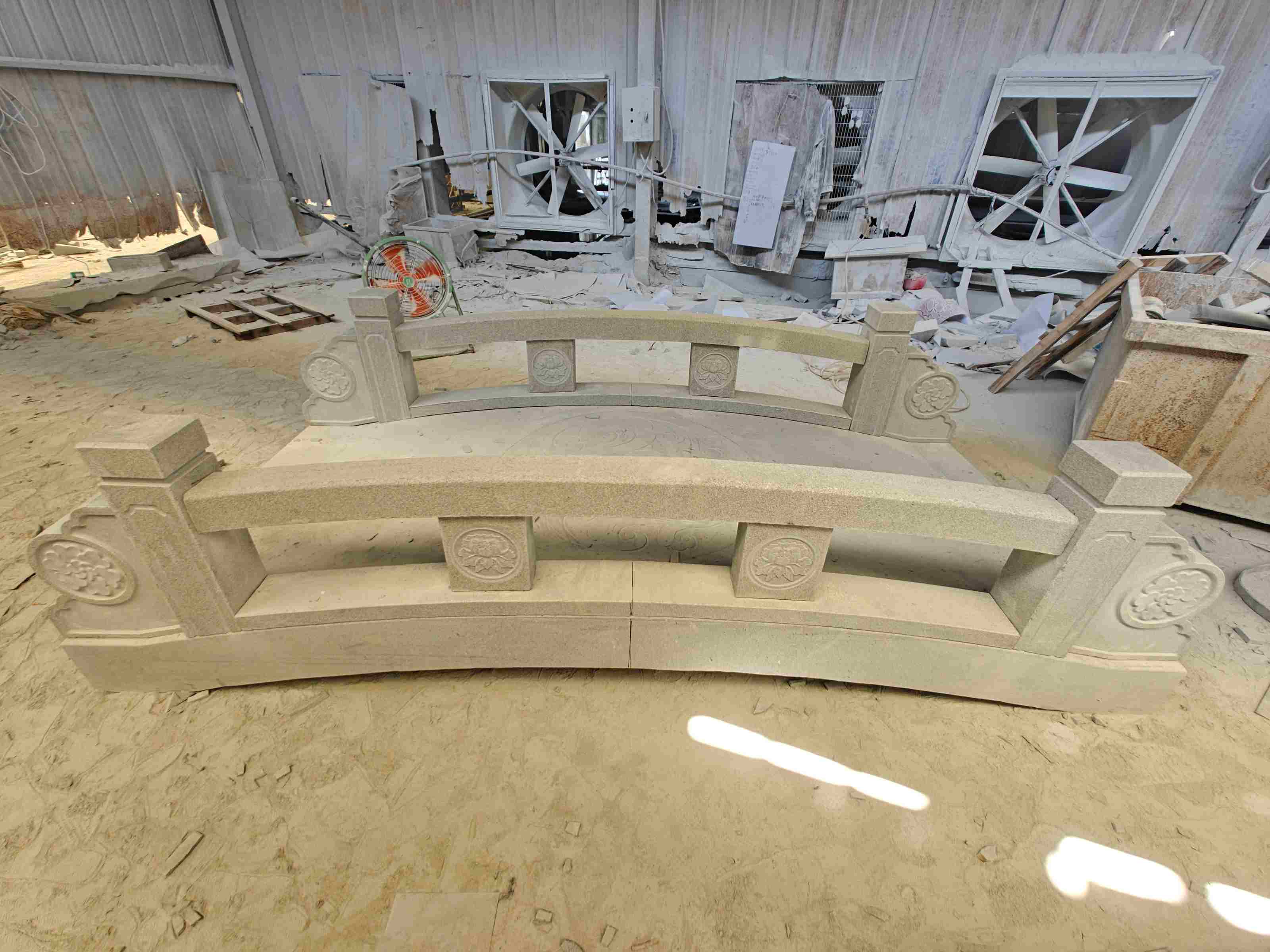 铜陵 芝麻灰花岗岩异形加工-拱桥，石桥