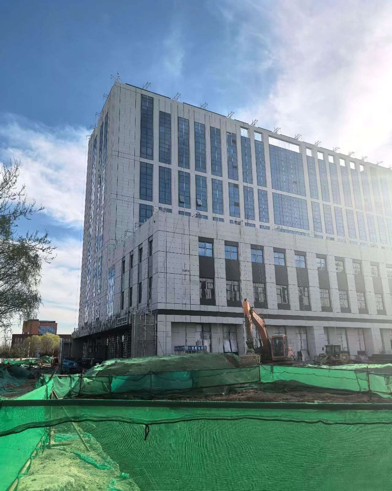 铜陵 白麻花岗岩石材外墙干挂