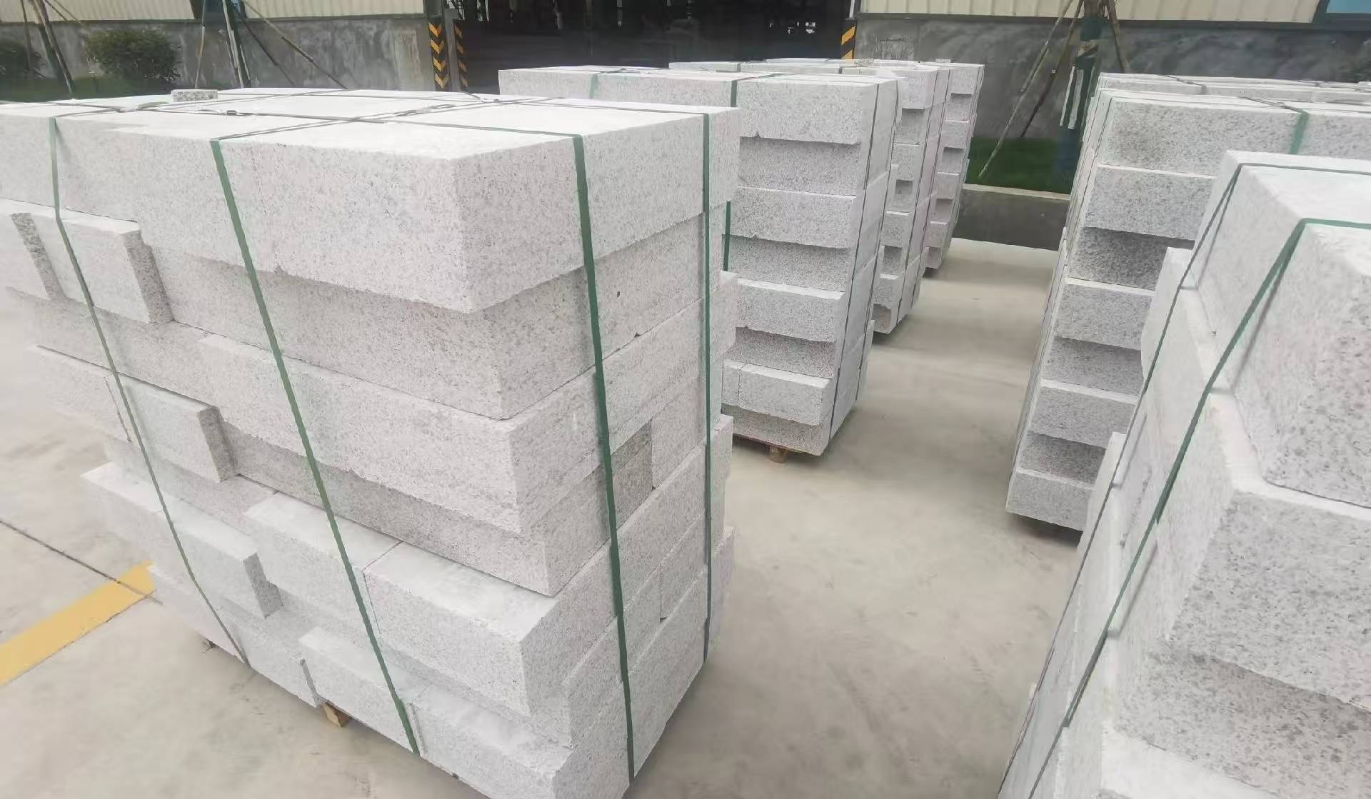 铜陵 白麻花岗岩路沿石，立缘石，平缘石，路牙石，道牙石，马路牙子等